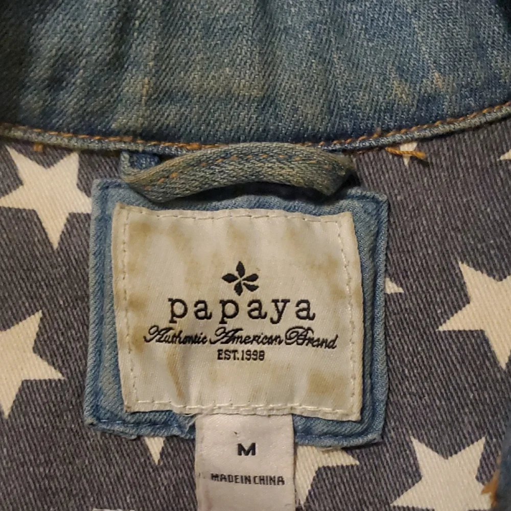 Papaya Light Blue Denim Jacket - Picture 2 of 8
